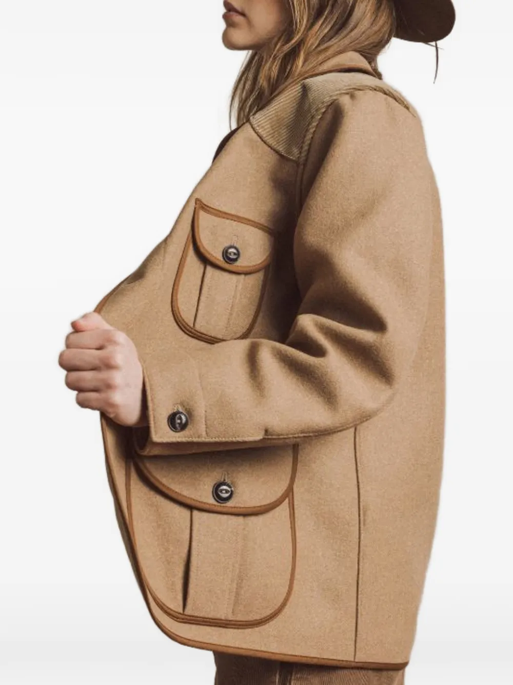  Fortela Bess Button-up Jacket - Neutrals 