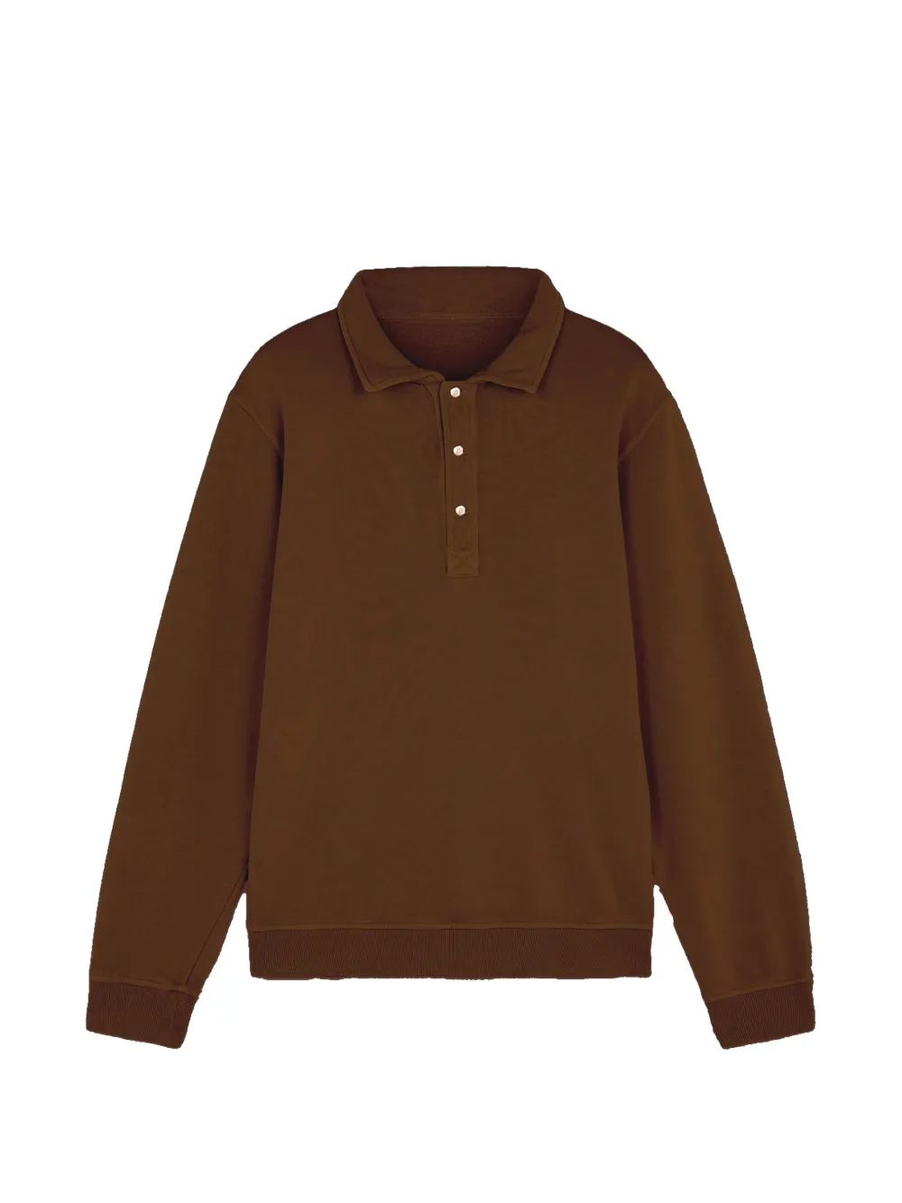 Fortela Hunting cotton polo shirt - Marrone