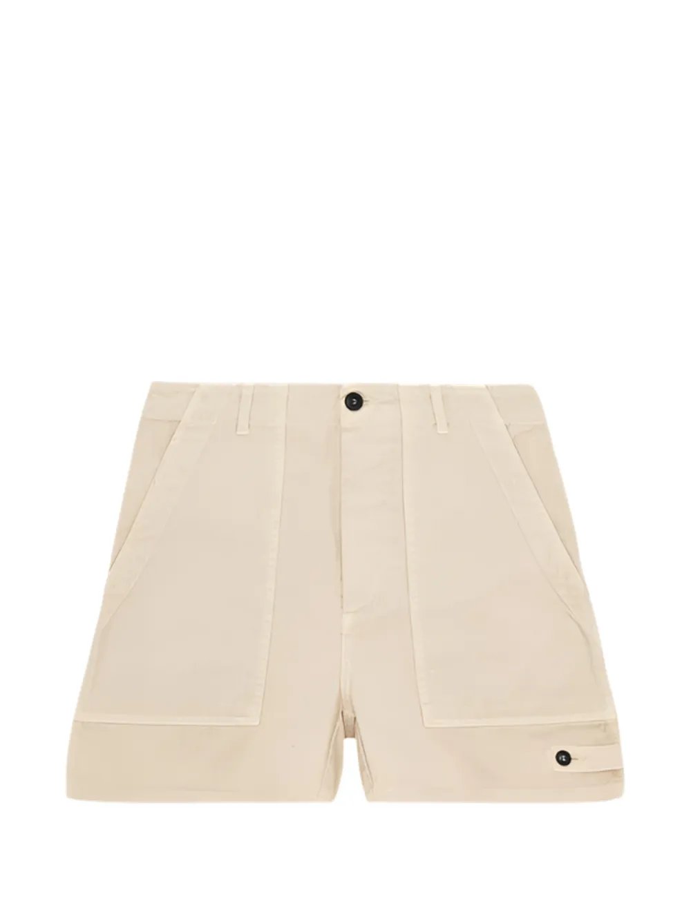 Fortela patch pocket Jim shorts - Toni neutri