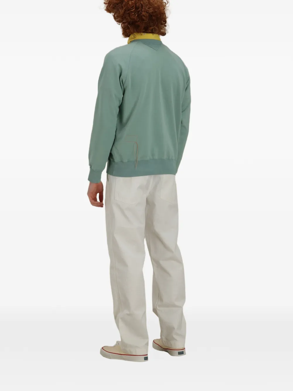 Fortela Harvard sweater met raglan mouwen Blauw