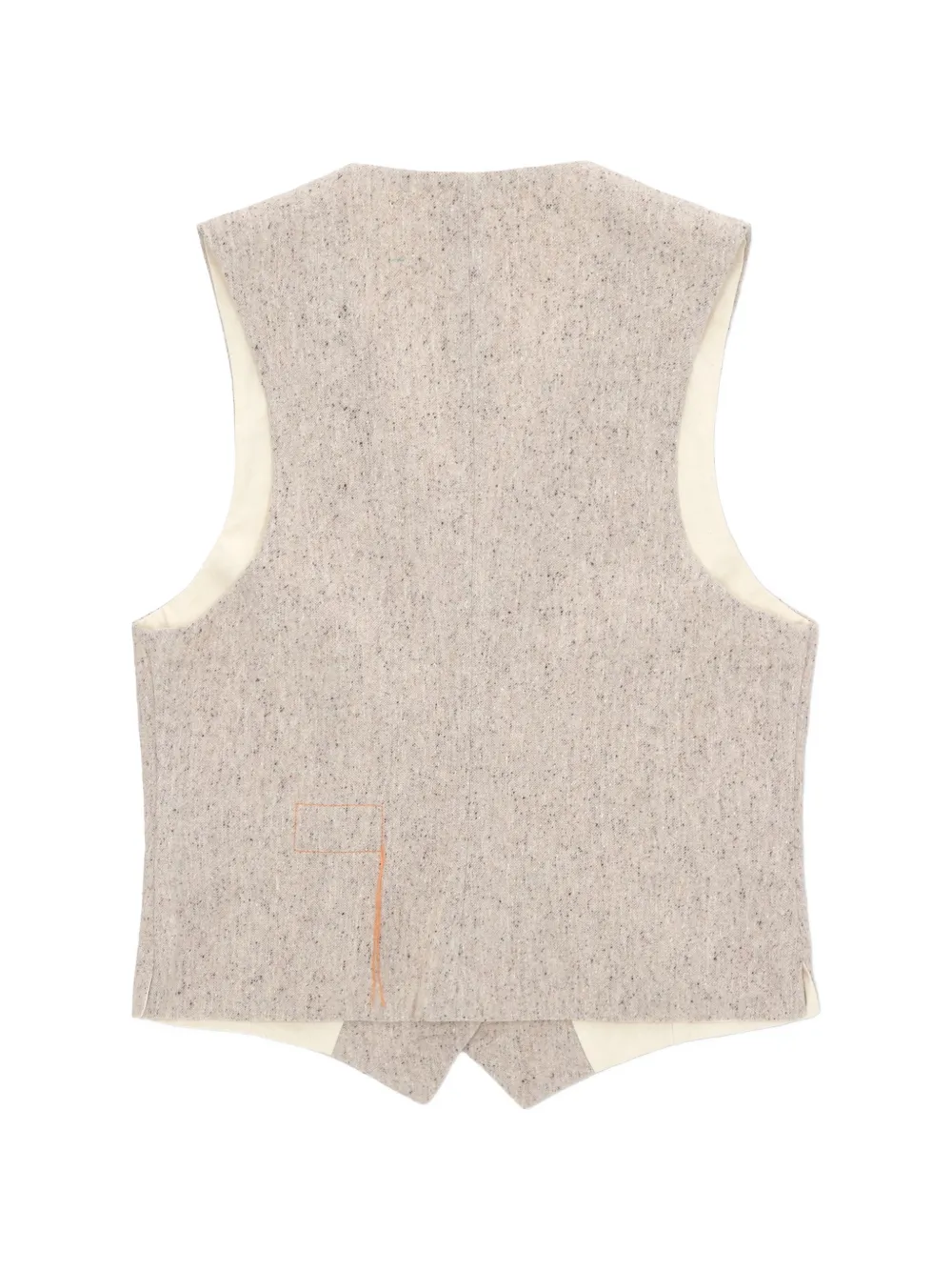  Fortela Demi Button-front Single-breasted Waistcoat - Neutrals 