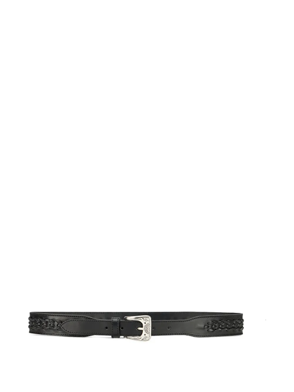 Fortela Cassidy leather belt - Nero