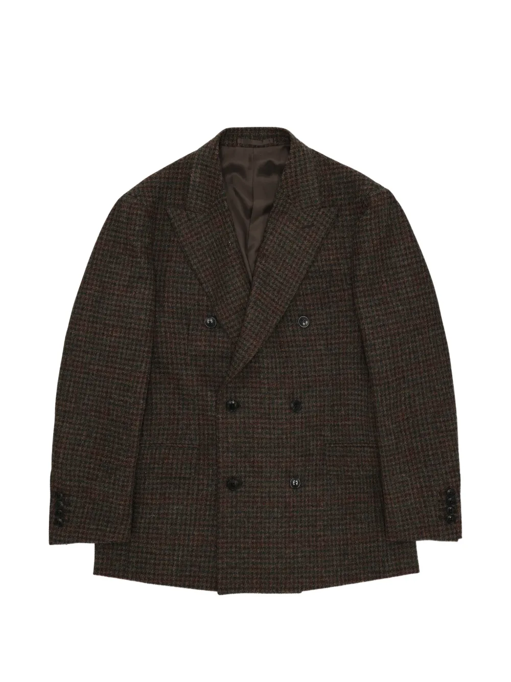 Fortela Corrado double-breasted blazer - Braun