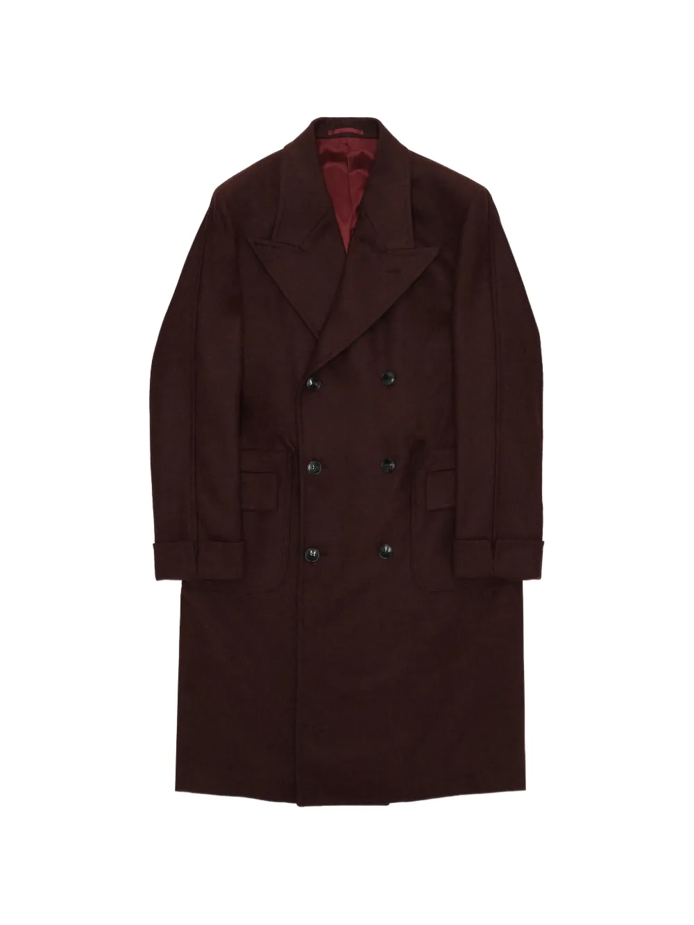 Fortela Bogart double-breasted coat - Red