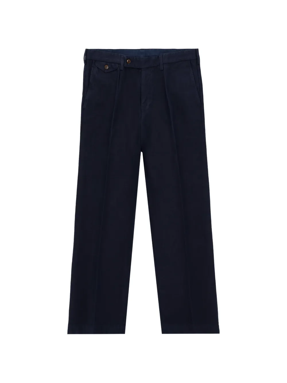 Fortela Riviera Reversed canvas trousers - Blu