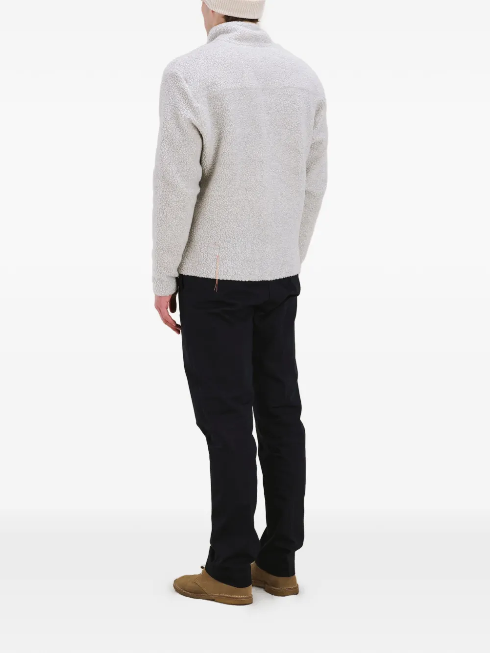  Fortela Teddy Zip Jacket - Grey 