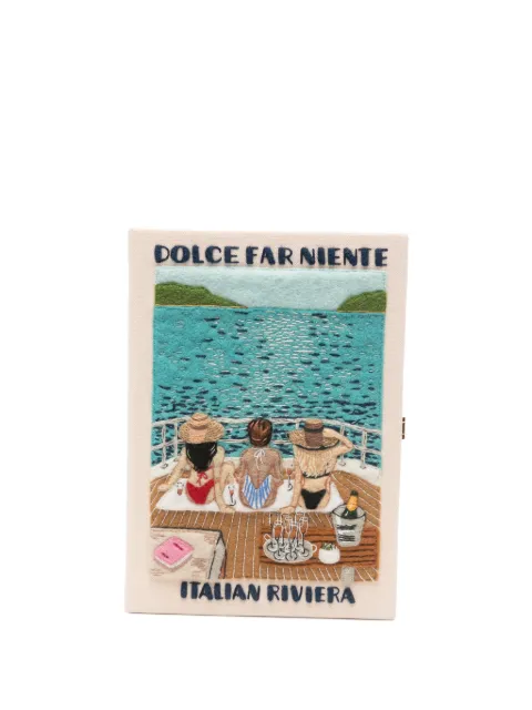 Olympia Le-Tan Dolce Far Niente embroidered clutch bag