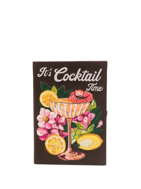 Olympia Le-Tan embroidered book clutch bag