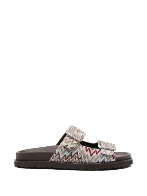 Missoni sandalias con motivo de serpiente