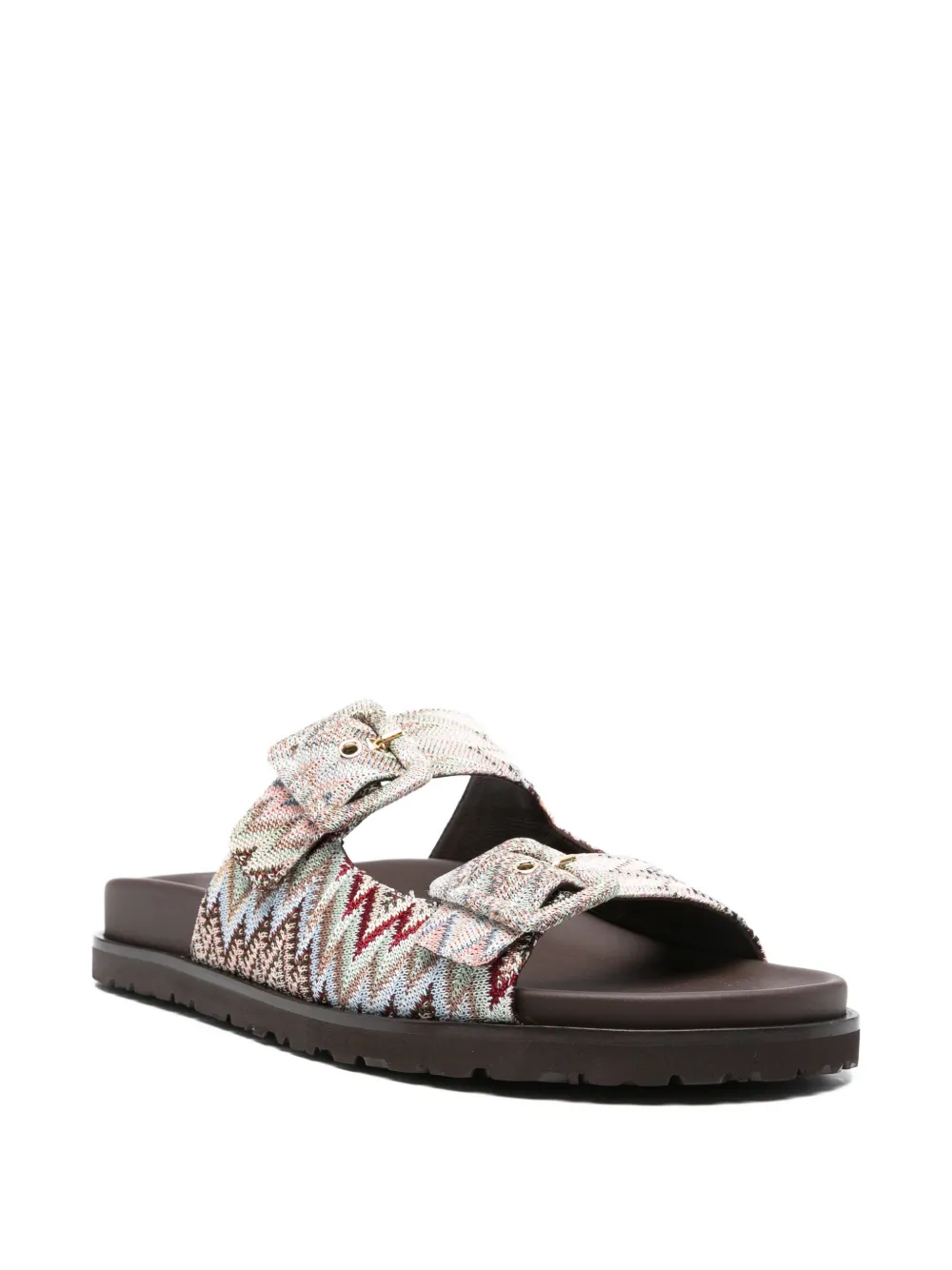 Missoni clear snake sandal Roze