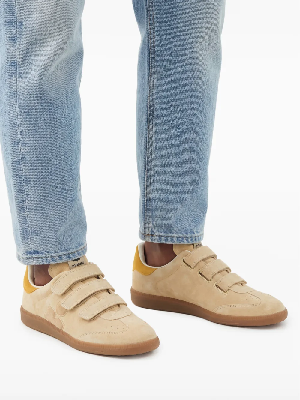ISABEL MARANT Beth low-top sneakers Beige