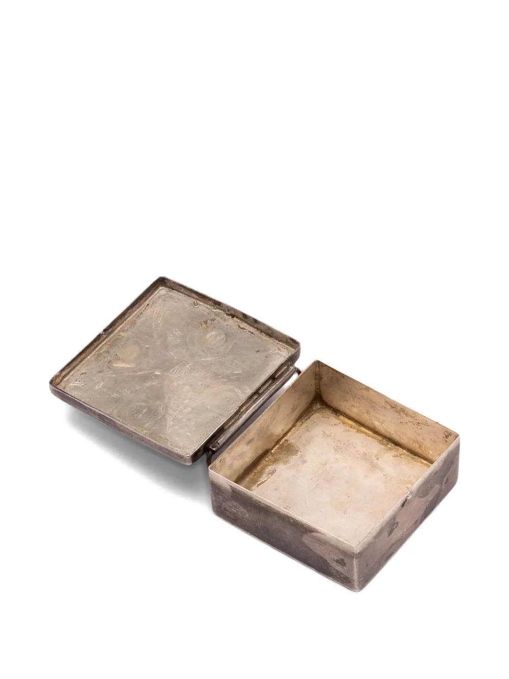 Fortela floral-engraved box - Argento