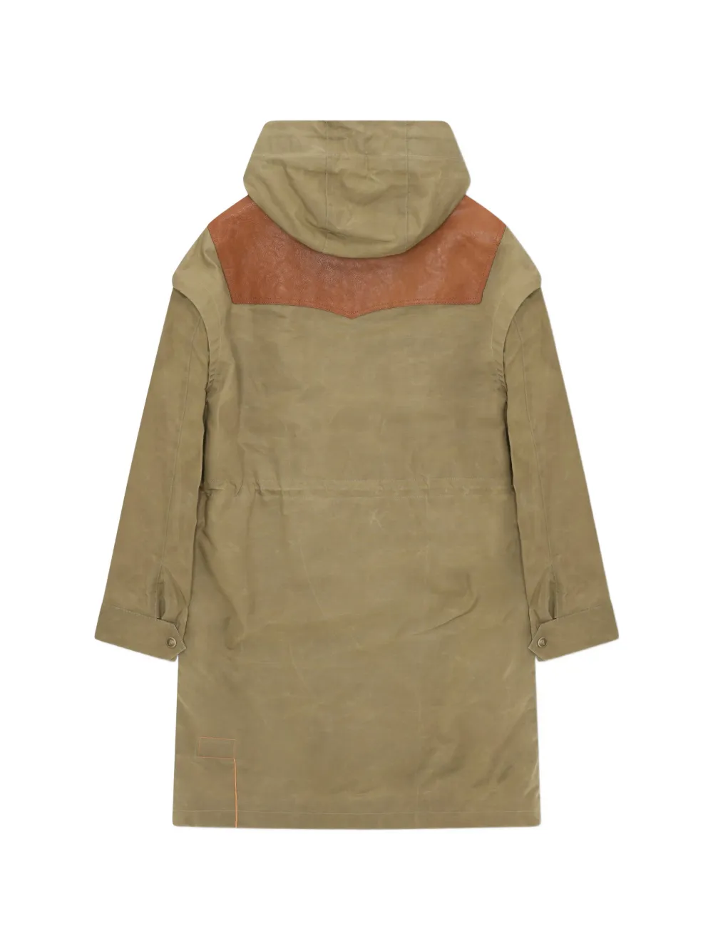  Fortela Faith Leather-inserts Parka Coat - Neutrals 