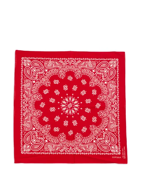 Fortela Japanese paisley-pattern bandana 