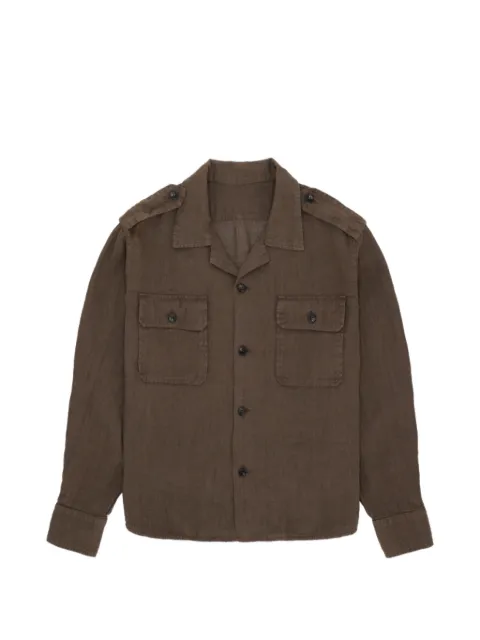Fortela epaulettes military shirt