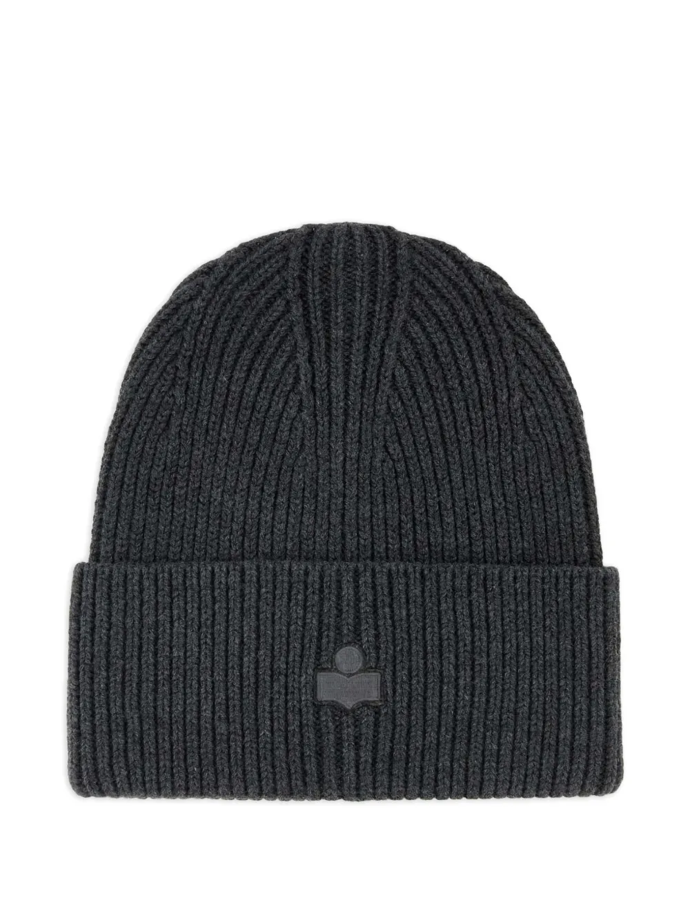 ISABEL MARANT Mayers ribbed beanie hat - Grigio