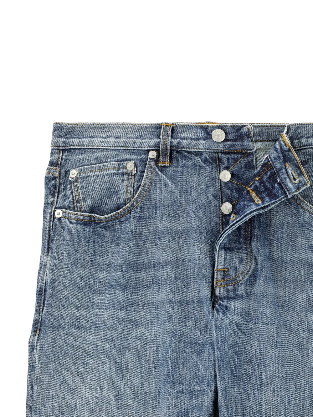 John 965 Logo-Patch Jeans