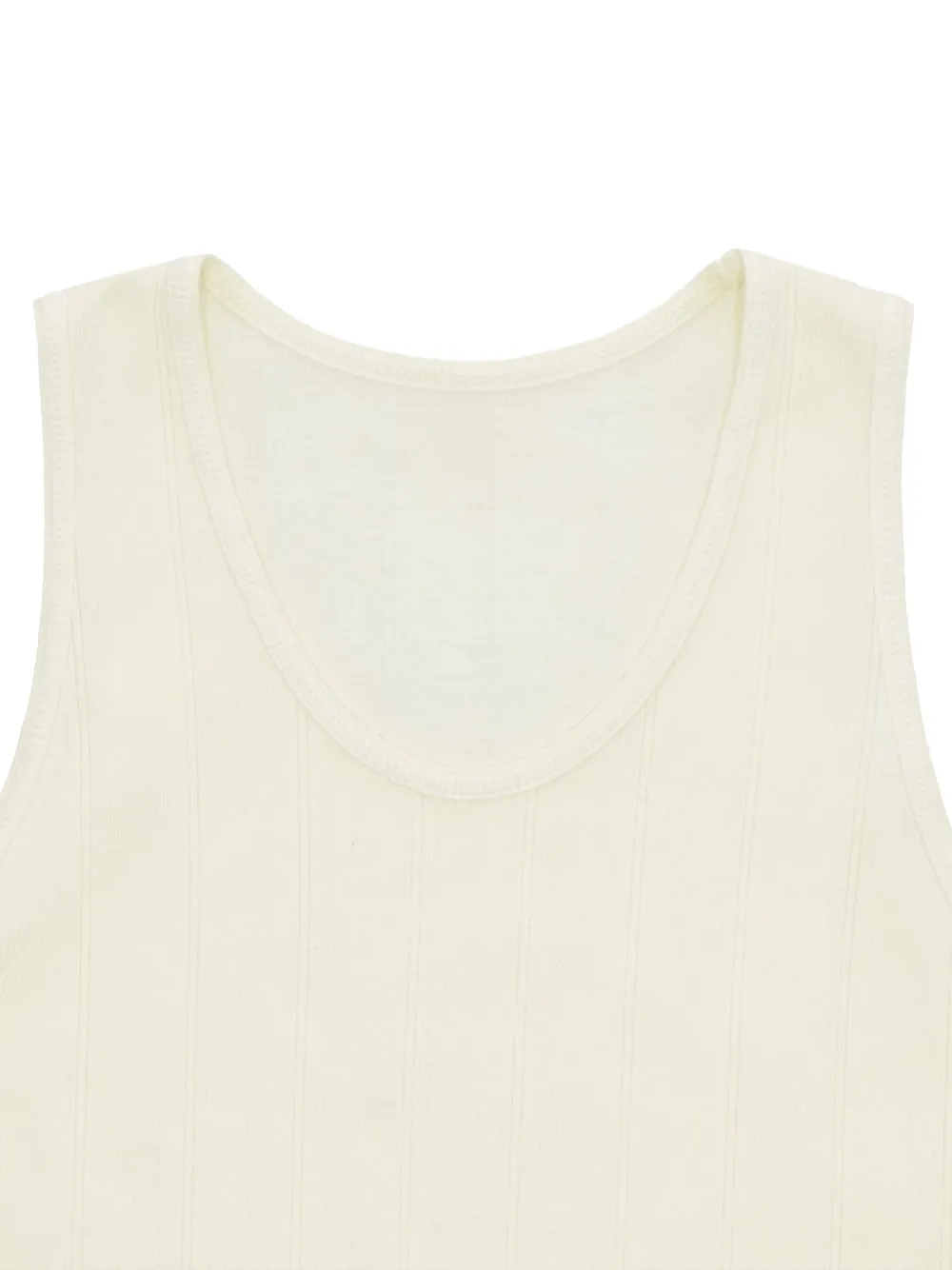 Fortela Dylan canottiera geribbelde tanktop Beige