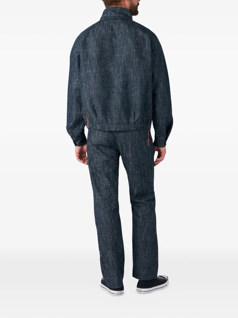 Fortela Carol katoenen jack met rits Blauw