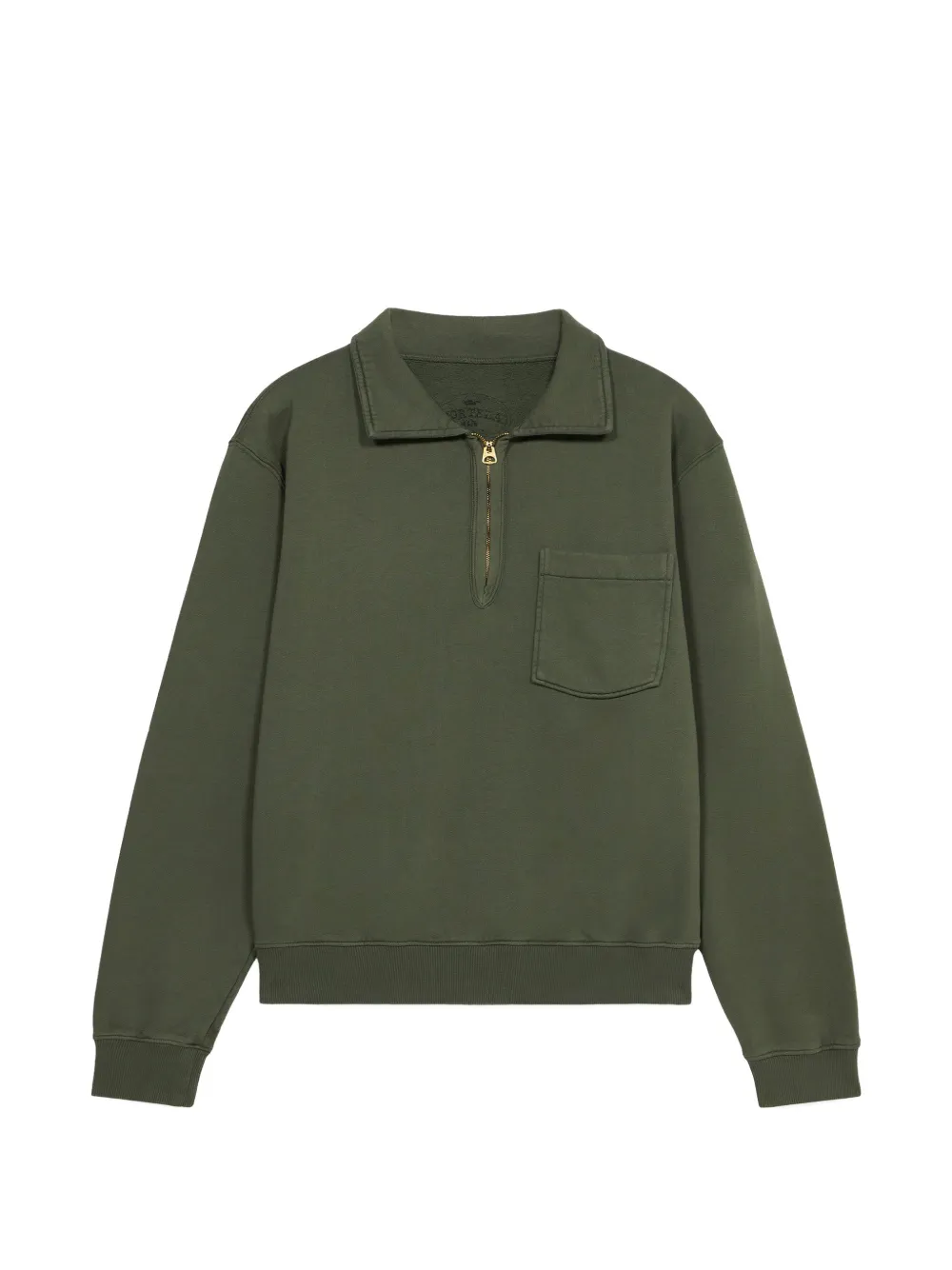 Fortela Yale zip pocket sweatshirt - Verde