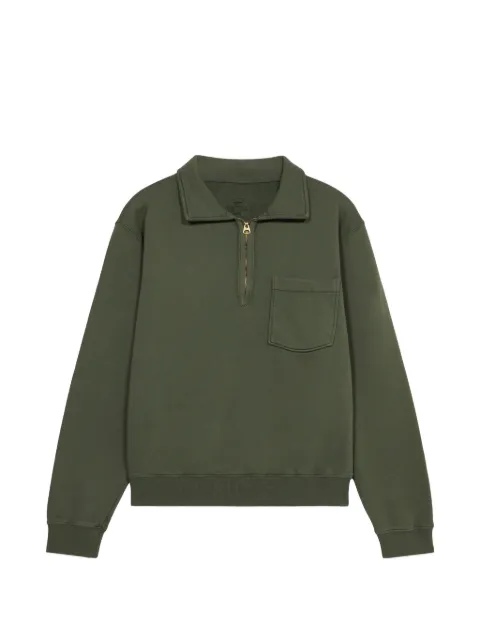 Fortela Yale zip pocket sweatshirt