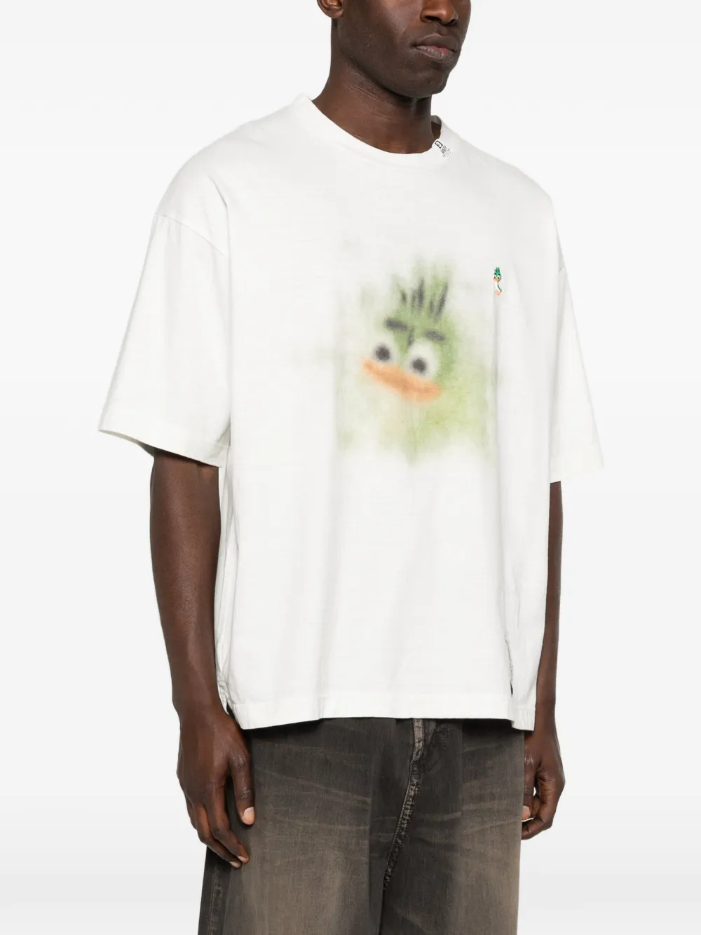 Maison MIHARA YASUHIRO T-shirt met print Beige