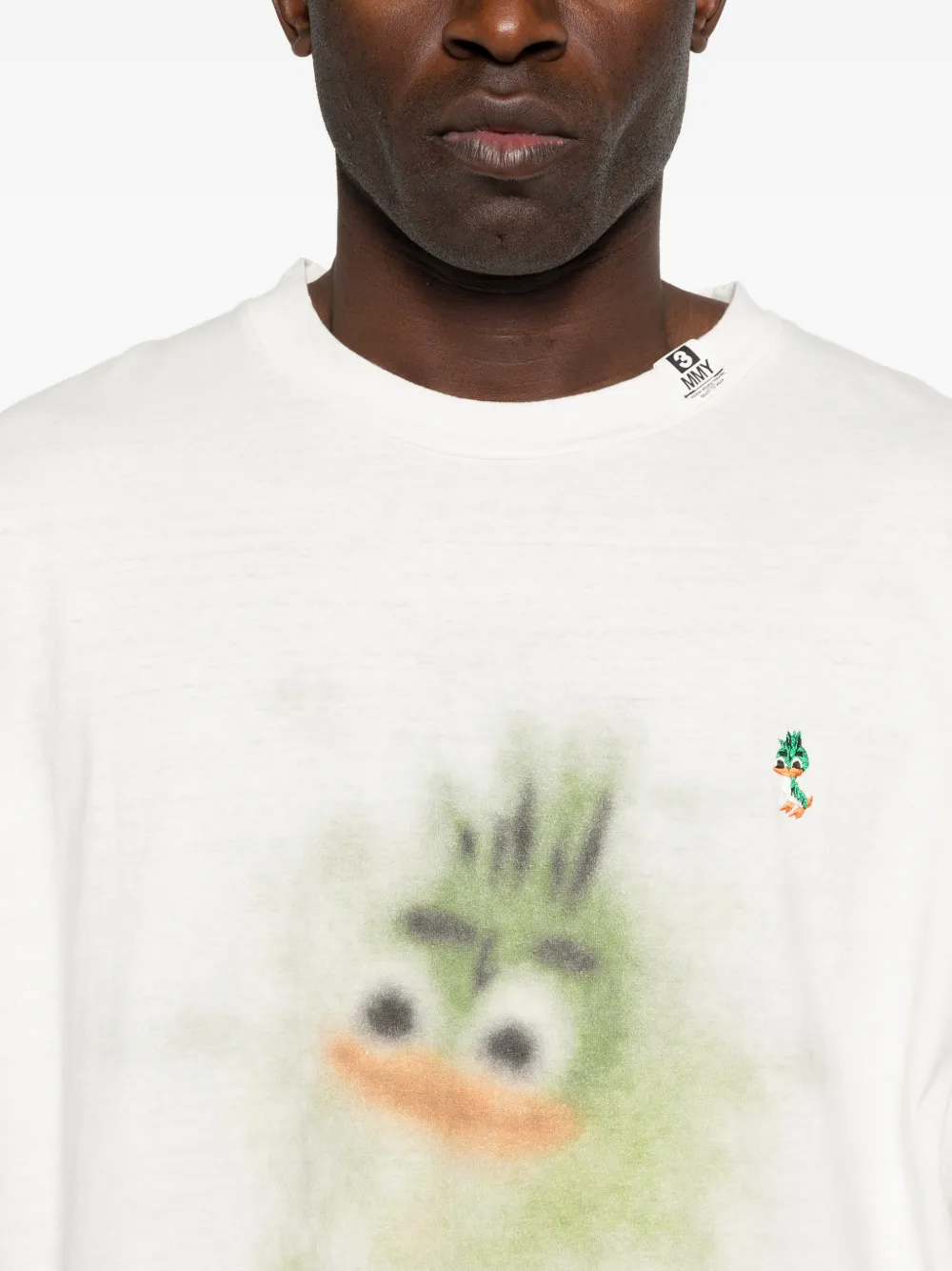 Maison MIHARA YASUHIRO T-shirt met print Beige
