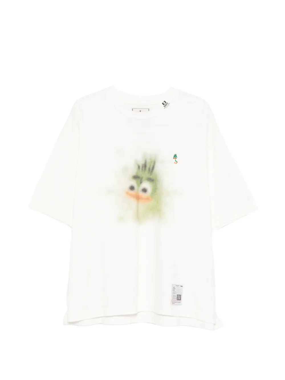 Maison MIHARA YASUHIRO printed tee T-shirt - Toni neutri