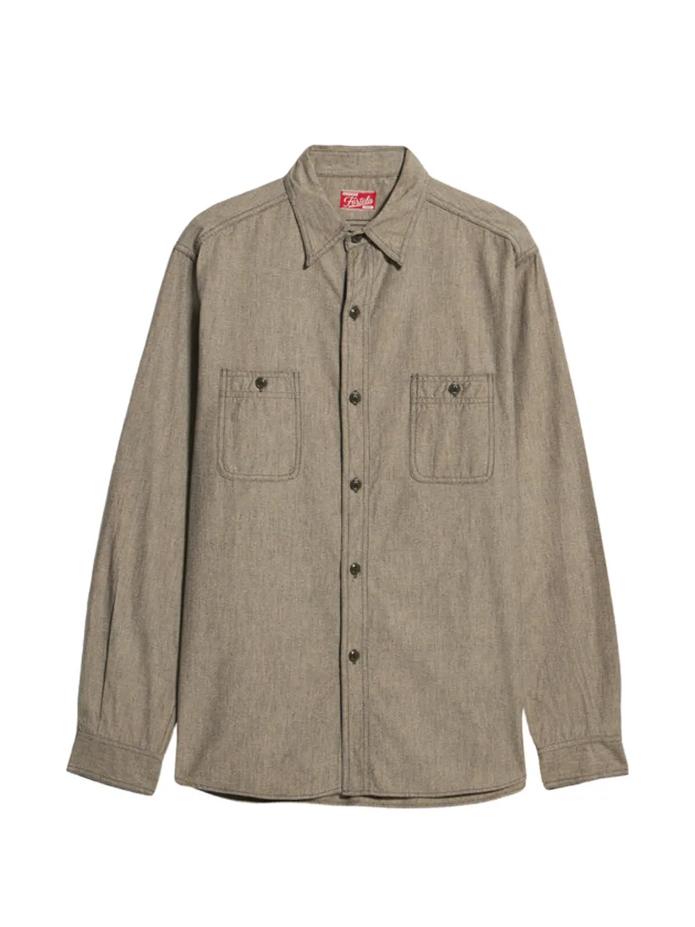 Fortela Otero patch-pocket shirt - Toni neutri