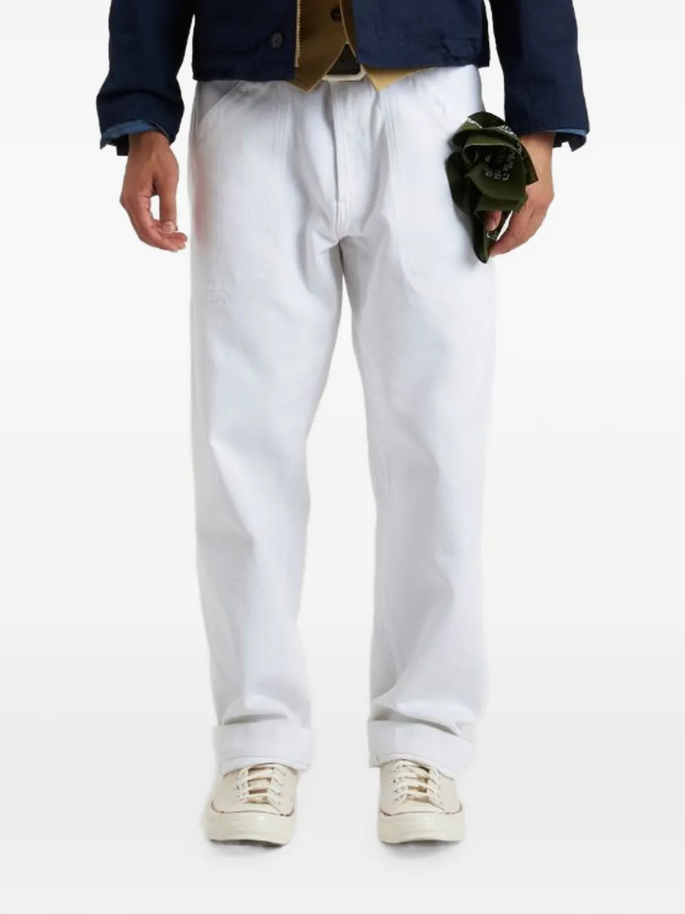 Areat Patch Pocket Wide-Leg Trousers