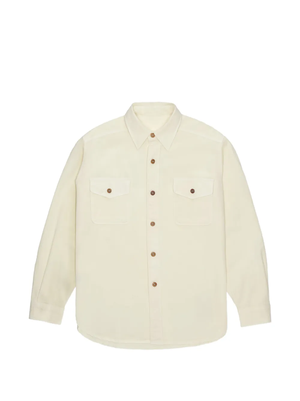 Fortela buttoned-pockets overshirt - Toni neutri
