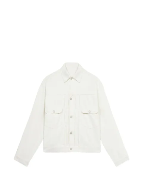 Fortela Type flapped-pocket corduroy jacket