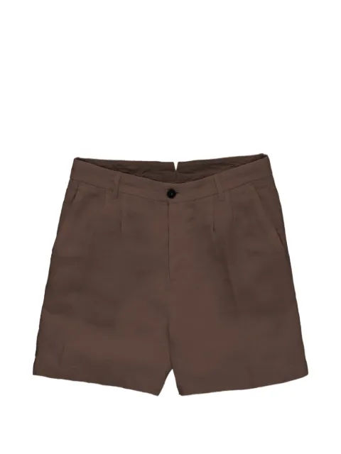 Fortela pleated bermuda shorts