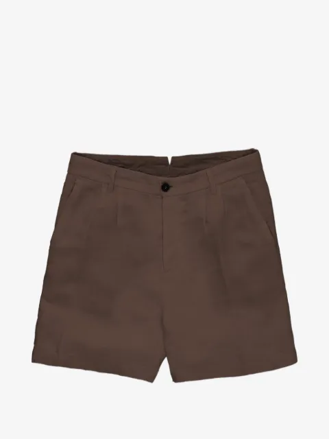 Fortela pleated bermuda shorts