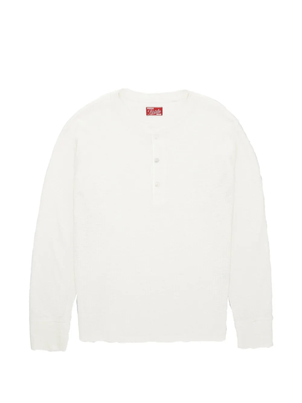 Fortela Amish waffle-knit T-shirt - Bianco