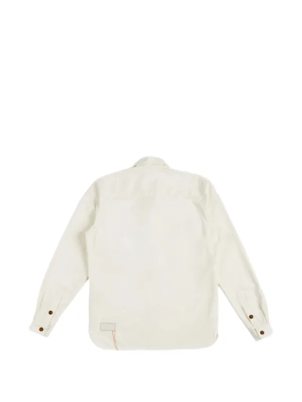 Fortela Meckongt Flap-pocket Shirt in Neutrals
