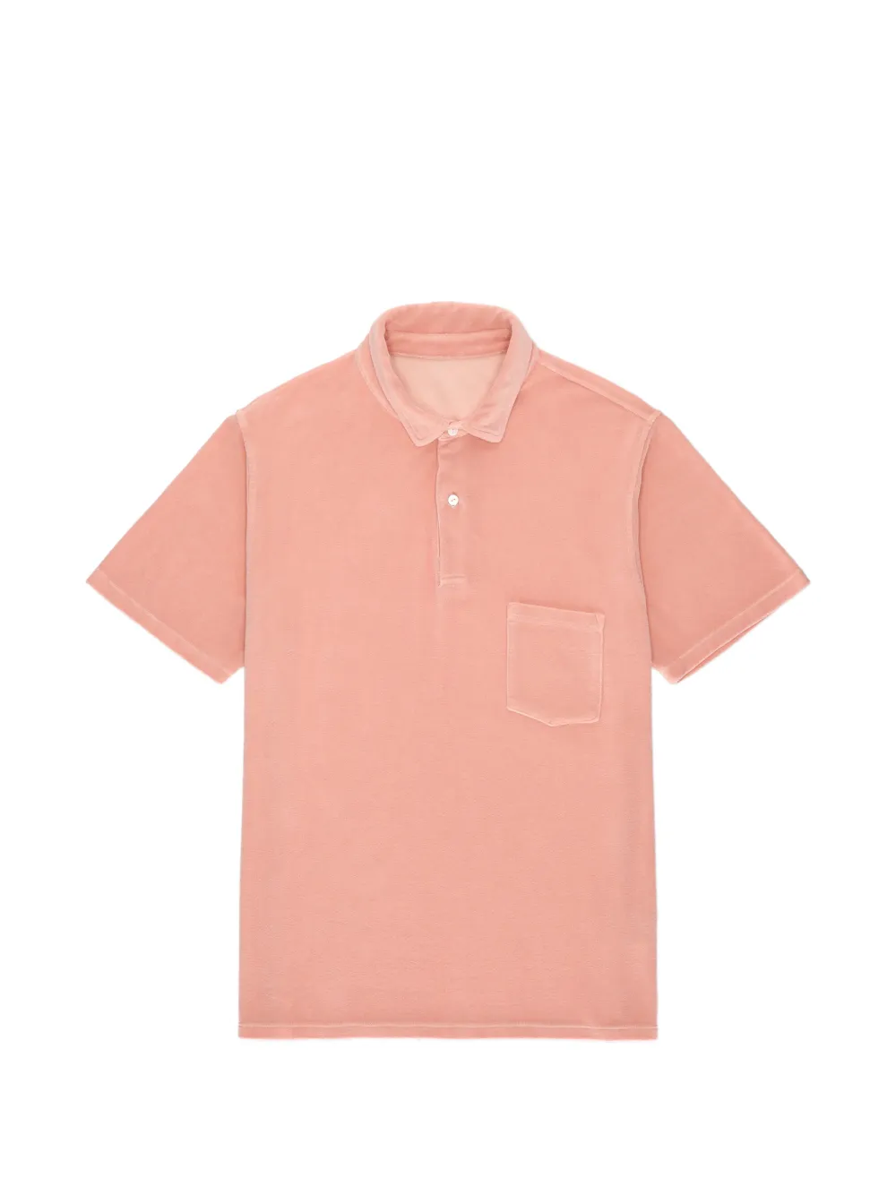 Fortela Missourim front-pocket polo shirt - Rosa