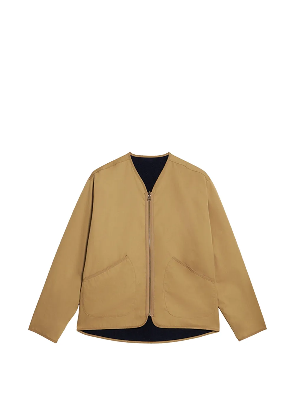 Fortela Sherpa reversible zip jacket - Toni neutri