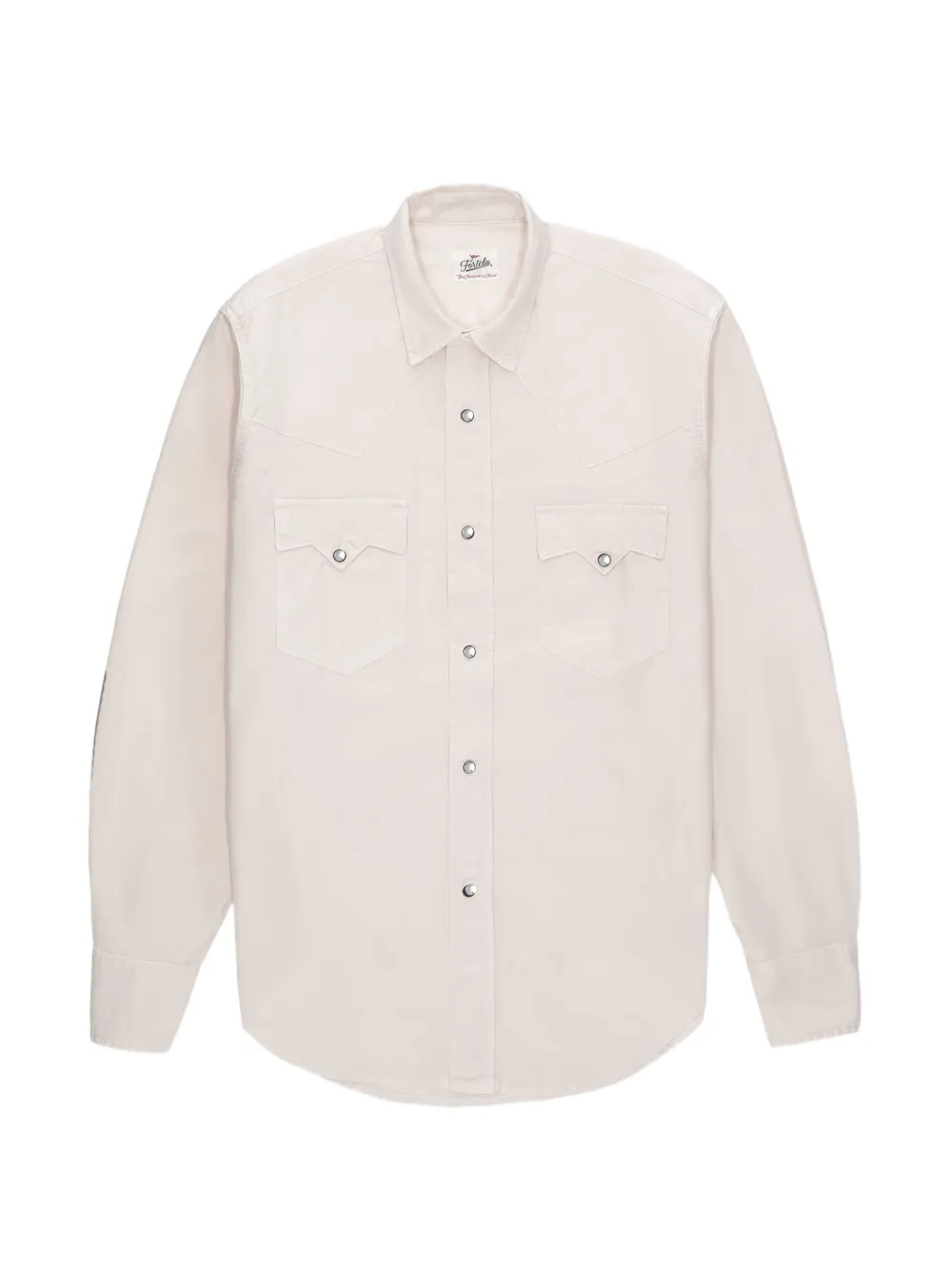 Fortela Texana chest pocket snap shirt - Toni neutri