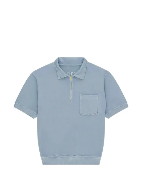 Fortela Yalepm zip chest-pocket polo shirt