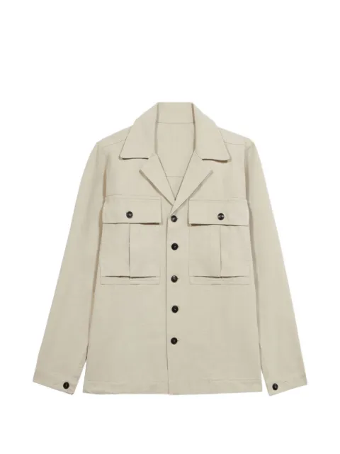 Fortela patch-pockets overshirt