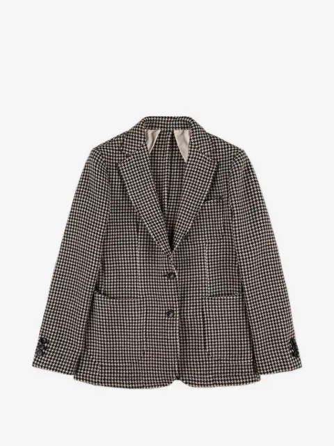 Fortela blazer Benjamin con botones y motivo pied de poule