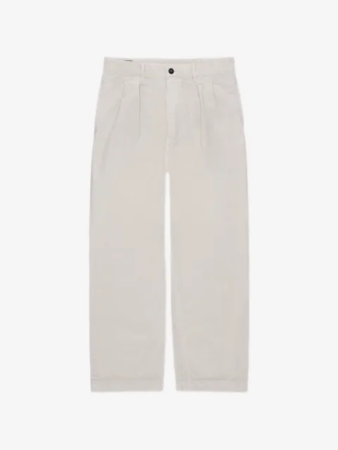 Fortela front-pleated trousers