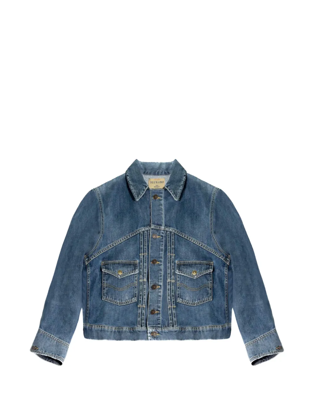 Fortela Bananastitch denim jacket - Blu