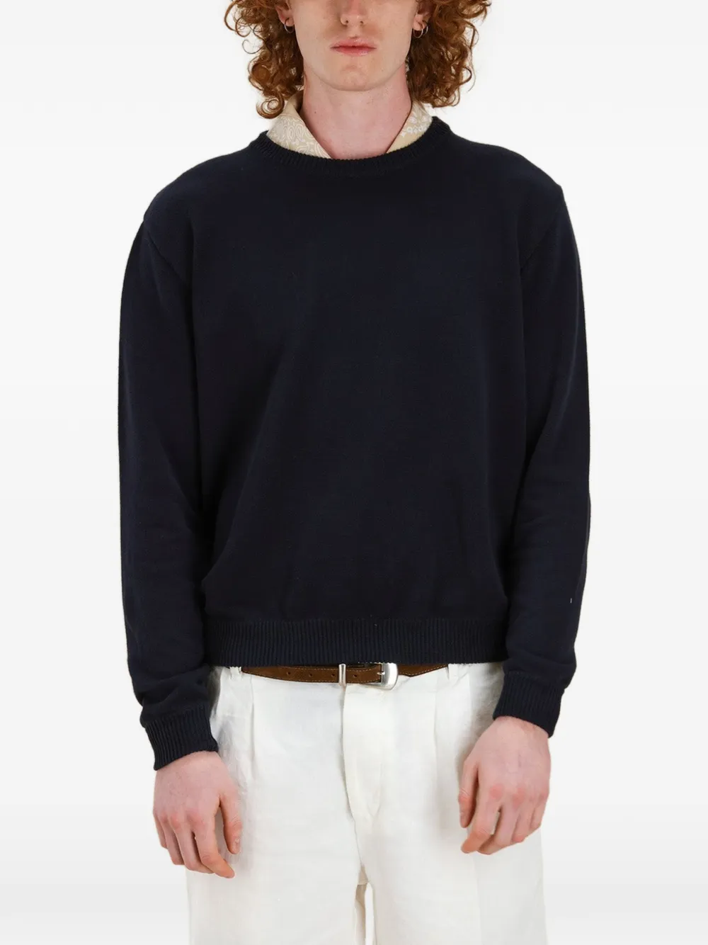 Rover Ribbed Crew-Neck Sweater