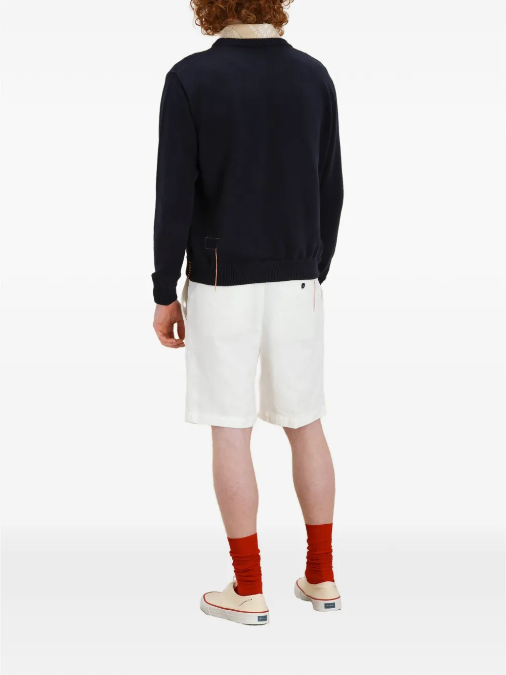 Rover Ribbed Crew-Neck Sweater
