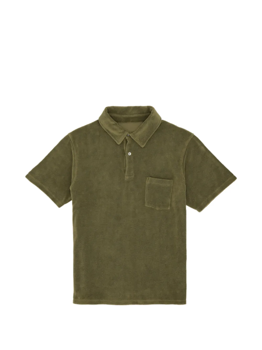 Fortela Missourim pocket-button polo shirt - Verde