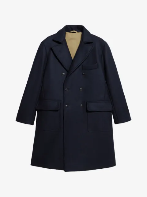 Fortela Serwilliam double-breasted flap-pocket coat