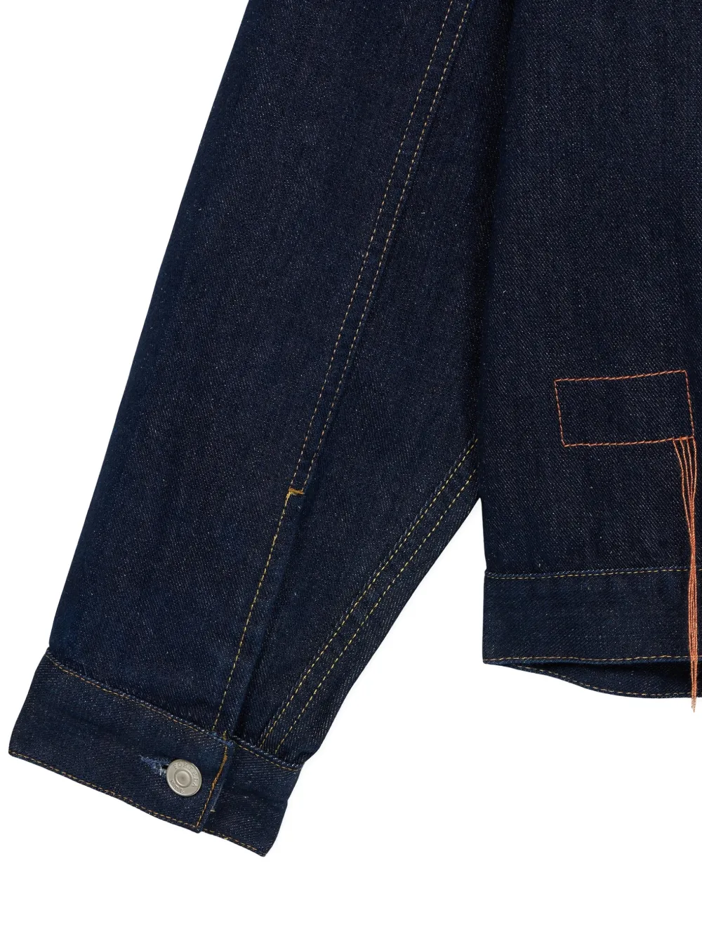 Fortela Type Pocket Denim Jacket in Blue, view 5