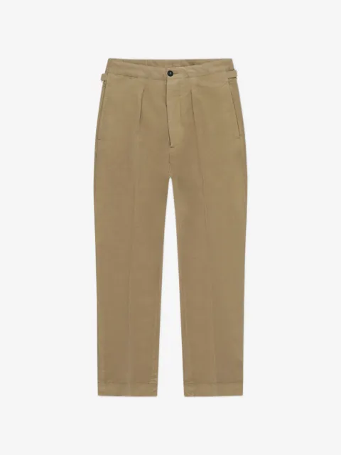 Fortela pantalon Oklahoma plissé à taille ajustable